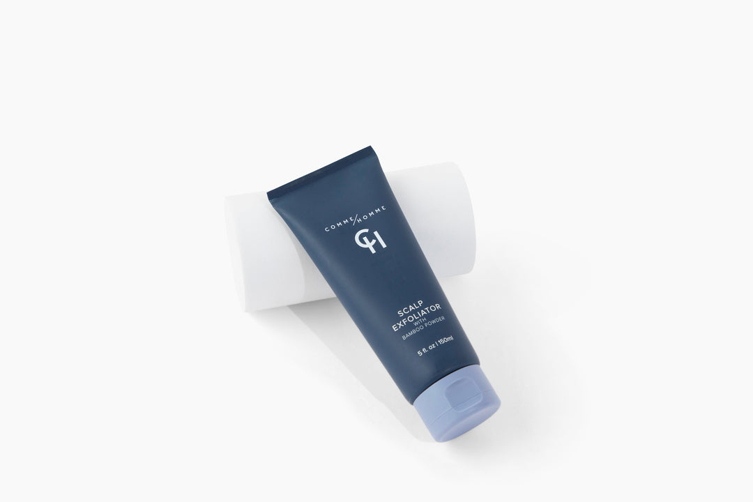 Comme Homme Scalp Exfoliator for smooth skin on white background